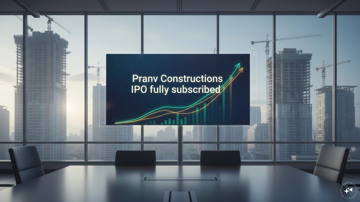 Pranav Constructions IPO fully subscribed within an hour; GMP signals a healthy listing
