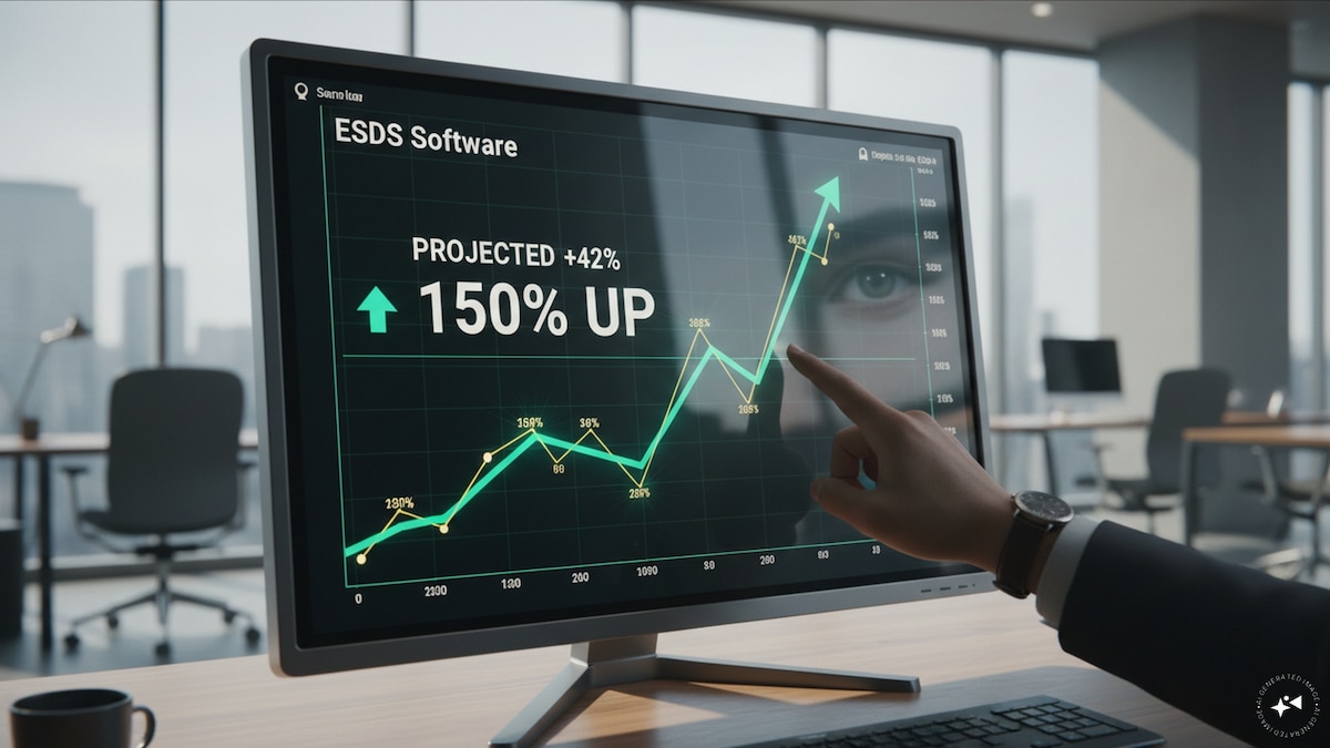 ESDS Software shares are up 150% in two sessions; Choice Broking sees another 42% upside