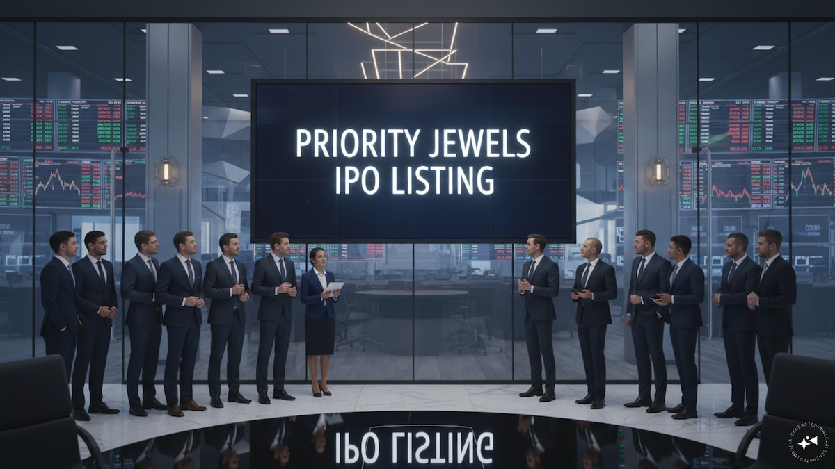 Priority Jewels IPO Listing: Shares debut at 15% premium after IPO subscribed 100 times