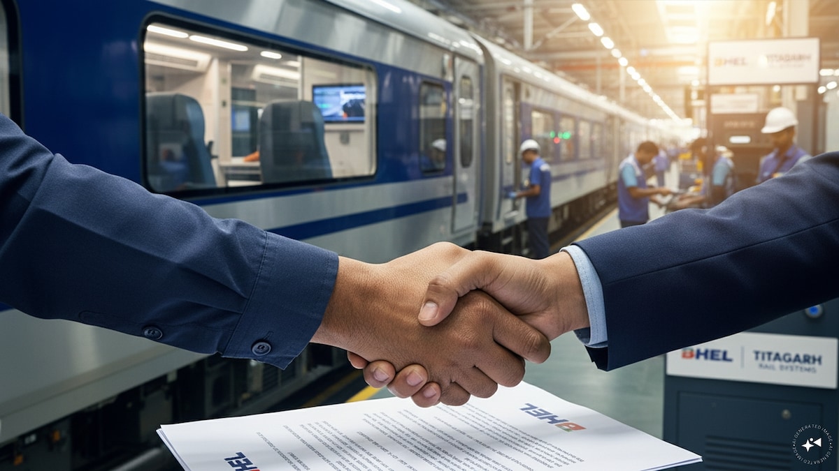 BHEL, Titagarh Rail join hands to maintain Vande Bharat sleeper trains for 35 years