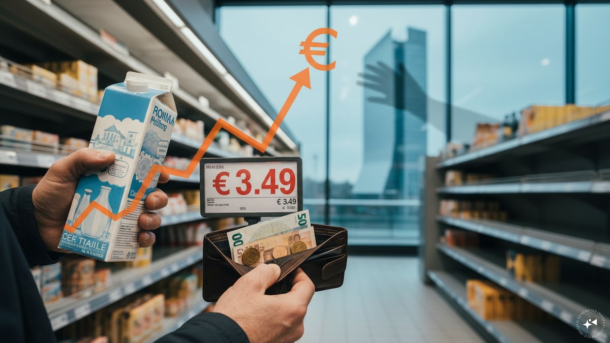 Euro zone inflation rises above 3%, cementing ECB rate hike bets