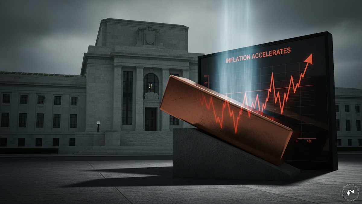 Copper slips as inflation data raises bets on Fed hiking rates