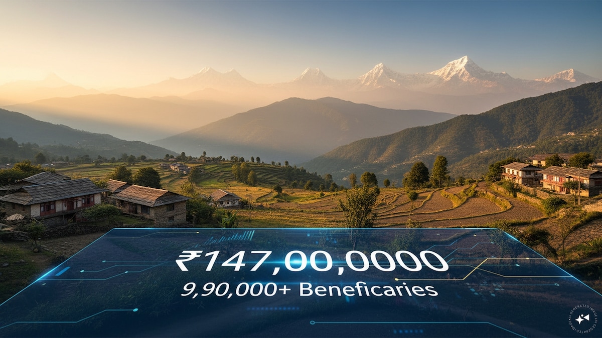 Uttarakhand pension: ₹147 crore transferred to nearly 1 million beneficiaries