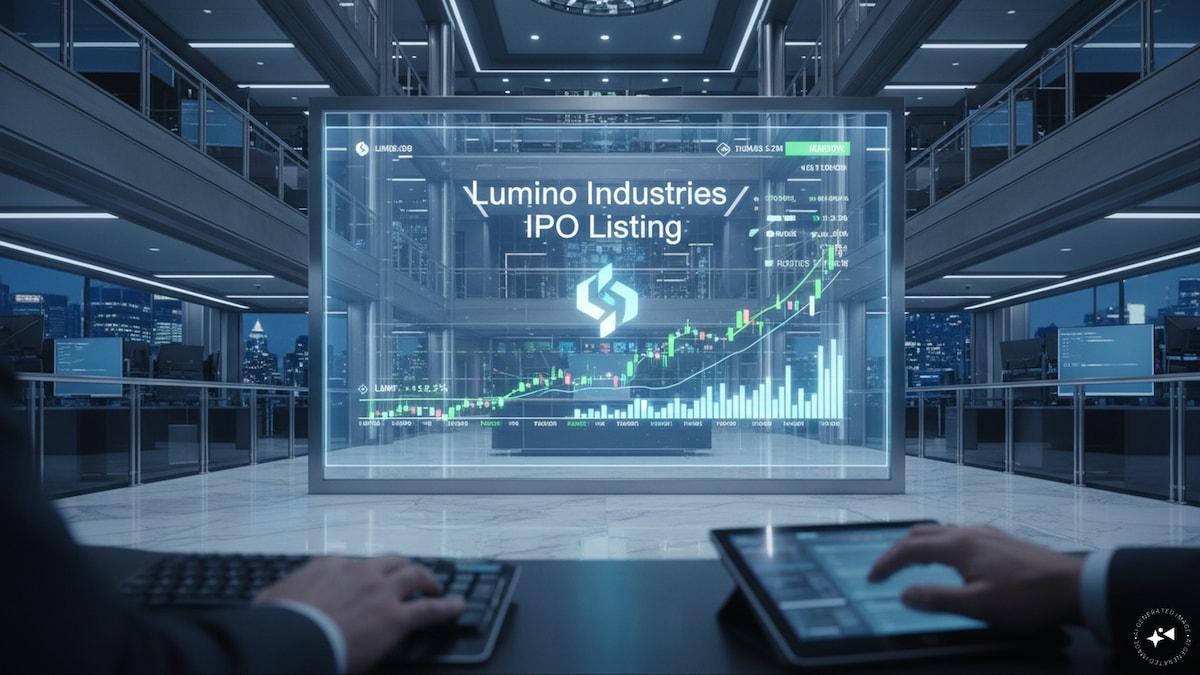 Lumino Industries shares make strong debut, list at 34% premium on NSE