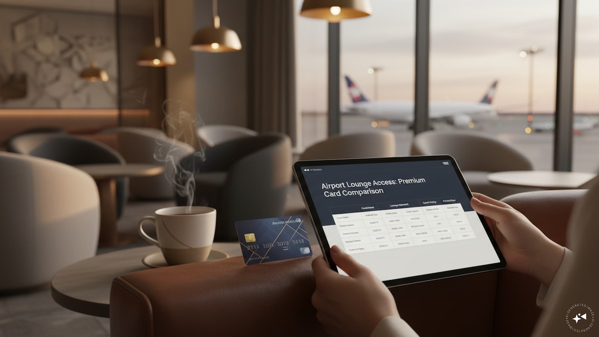 Credit cards with airport lounge access: Key things to check before you choose