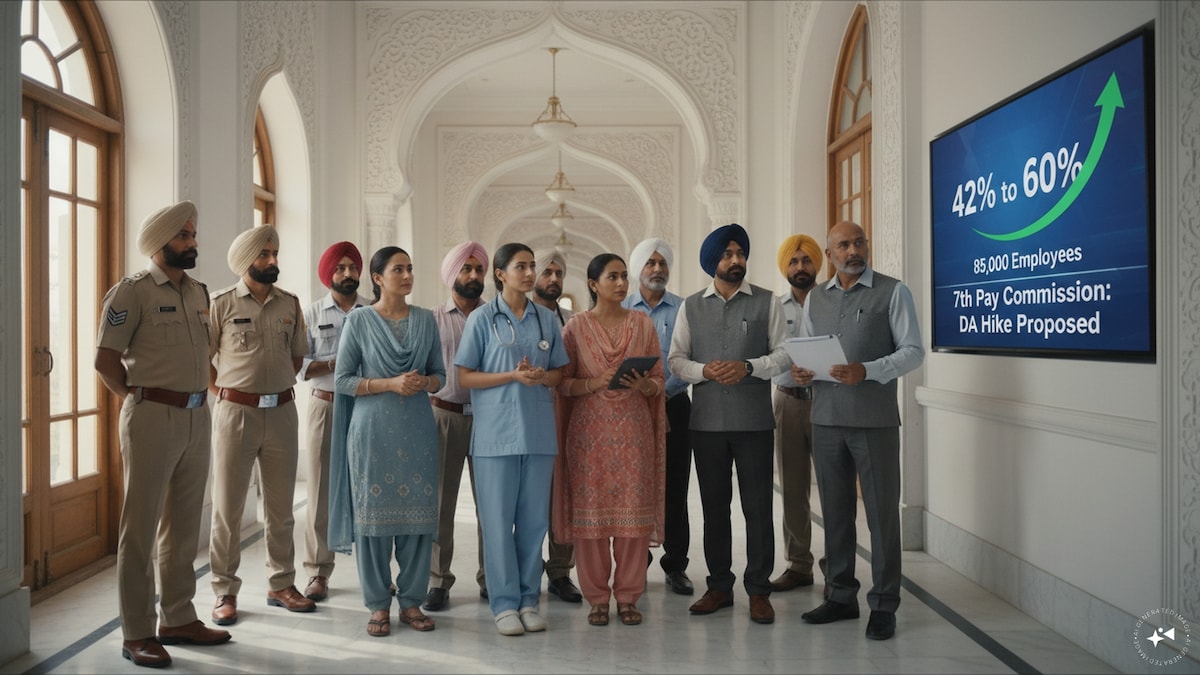 7th Pay Commission: Punjab proposes raising DA from 42% to 60% for 85,000 employees