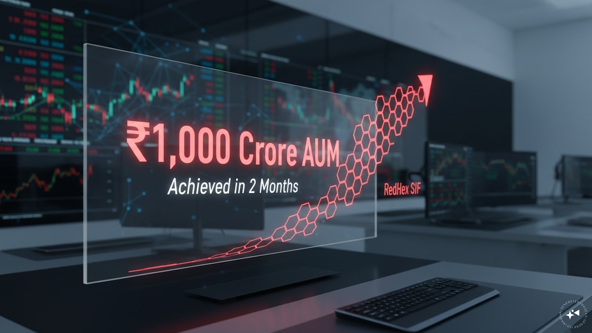 HSBC MF’s RedHex SIF crosses ₹1,000 crore AUM in two months