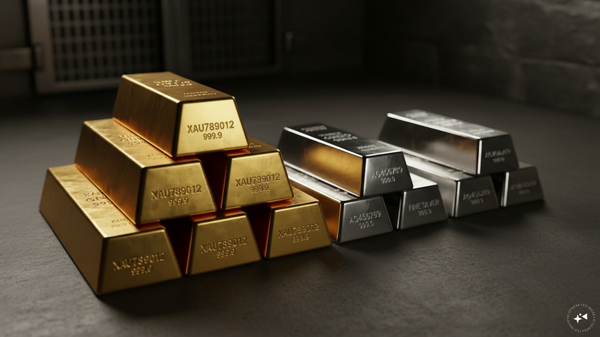Gold extends losing streak; silver also under pressure