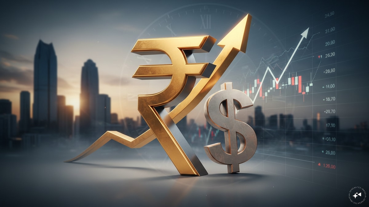 Rupee strengthens to 95.89 against dollar, markets await Fed rate decision