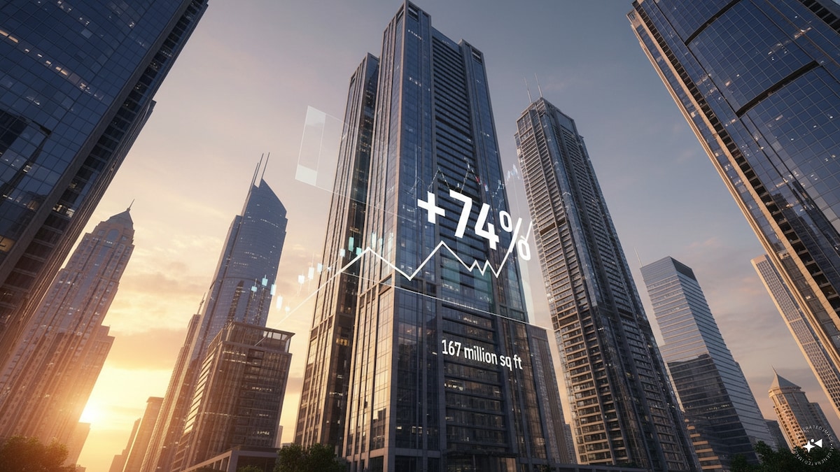 ASSOCHAM-Knight Frank report shows office REITs surge 74% in first half of 2026