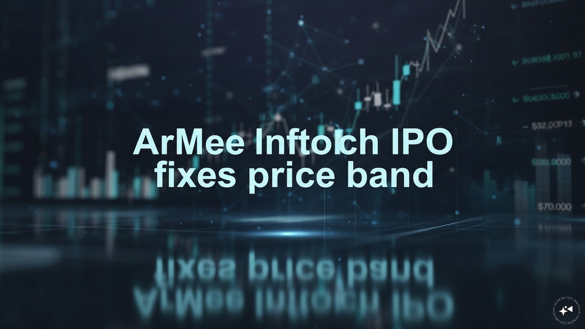 ArMee Infotech IPO: Price band fixed at ₹350-₹375; issue opens September 23