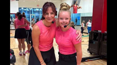 Meet Aubry Allbridge, the 22-year-old Utah woman with Down syndrome who became a certified fitness instructor and led her first class of 60 people