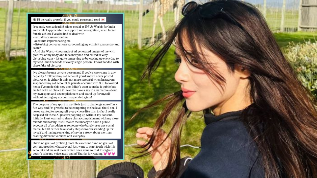 ‘I just want to exist as a girl who likes to deadlift’: Indian powerlifter Keyaa Banerji speaks out on disturbing online abuse after 140kg silver; reveals thousands of AI images made using her face, body