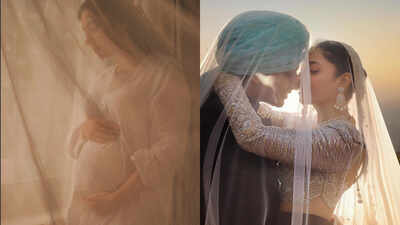 Mahira Khan Pregnancy News: Pakistani actress Mahira Khan announces second pregnancy at 41 in a stunning white dress, expecting baby with Salim Karim