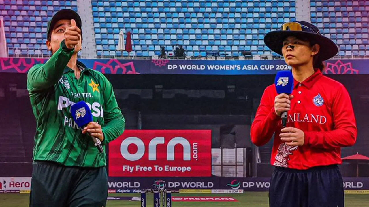 Pakistan Women vs Thailand Women Live Score, Women's Asia Cup 2026