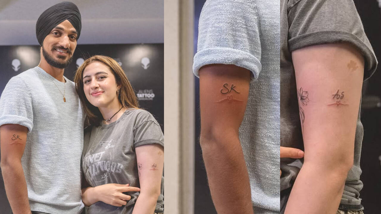 Cricketer Arshdeep Singh and girlfriend Samreen Kaur got matching tattoos, but there’s a sweet twist