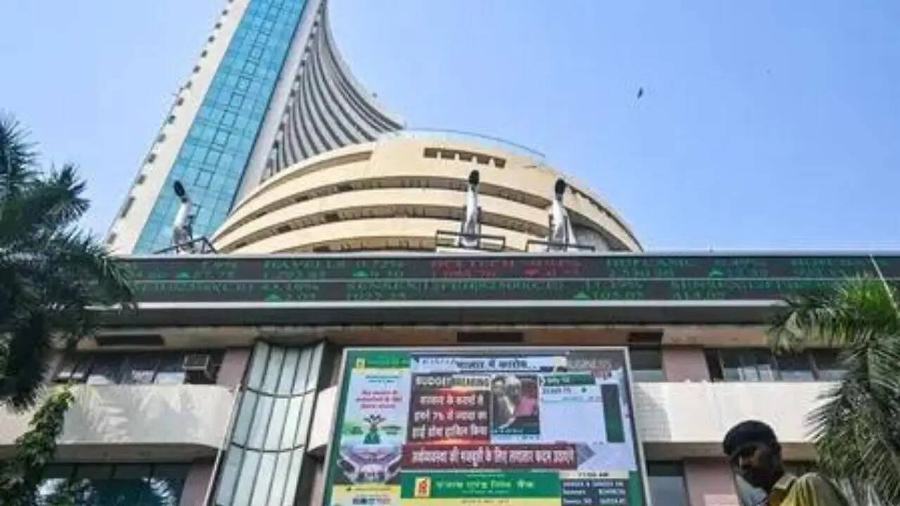 Stock Market Live Today: Sensex falls over 200 points, Nifty slips below 23,855 in early trade