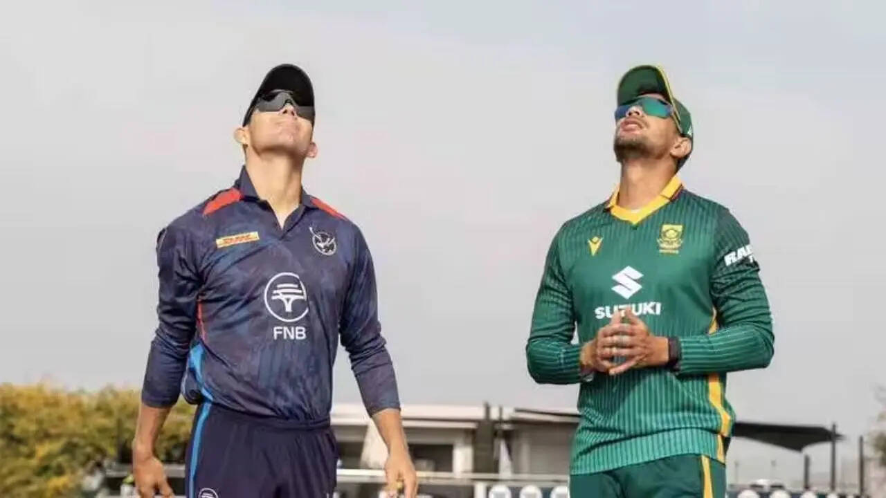 Namibia 28/2 in 7.5 Overs