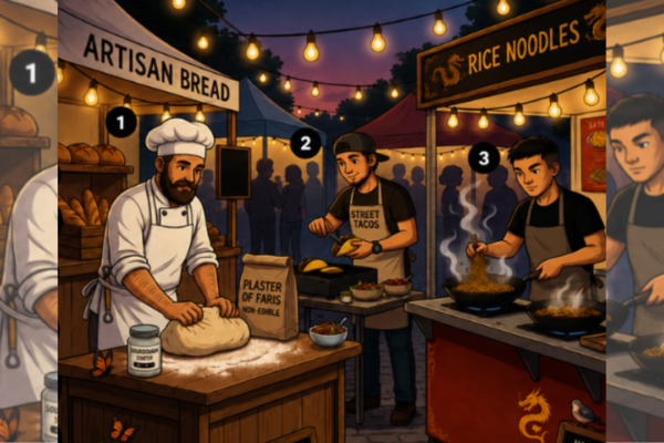 You have a keen eye if you can spot the fake chef within 5 seconds!