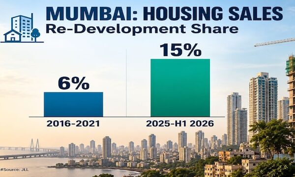 Mumbai redevelopment to gain more ground over next 5-7 years: JLL