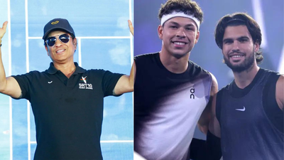 'That was some tennis!': Sachin Tendulkar in awe of Ben Shelton’s epic win over Carlos Alcaraz at US Open 2026 | Tennis News