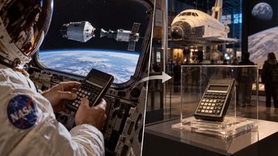 Nasa carried a pocket calculator on Apollo-Soyuz in 1975 as a backup for rendezvous calculations; 37 years later, it reached the Smithsonian |