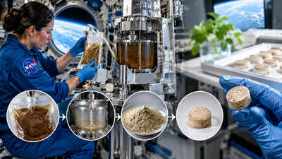 Nasa is testing a way to turn astronaut poop into a sterile, odour-free material that could be recycled |