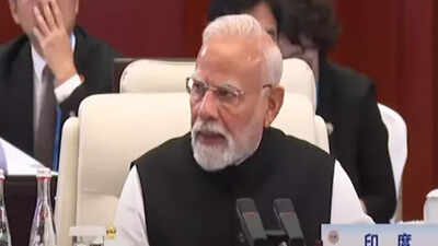 'No double standards on terrorism': PM Modi's message at SCO summit in presence of Pak PM Shehbaz Sharif | India News