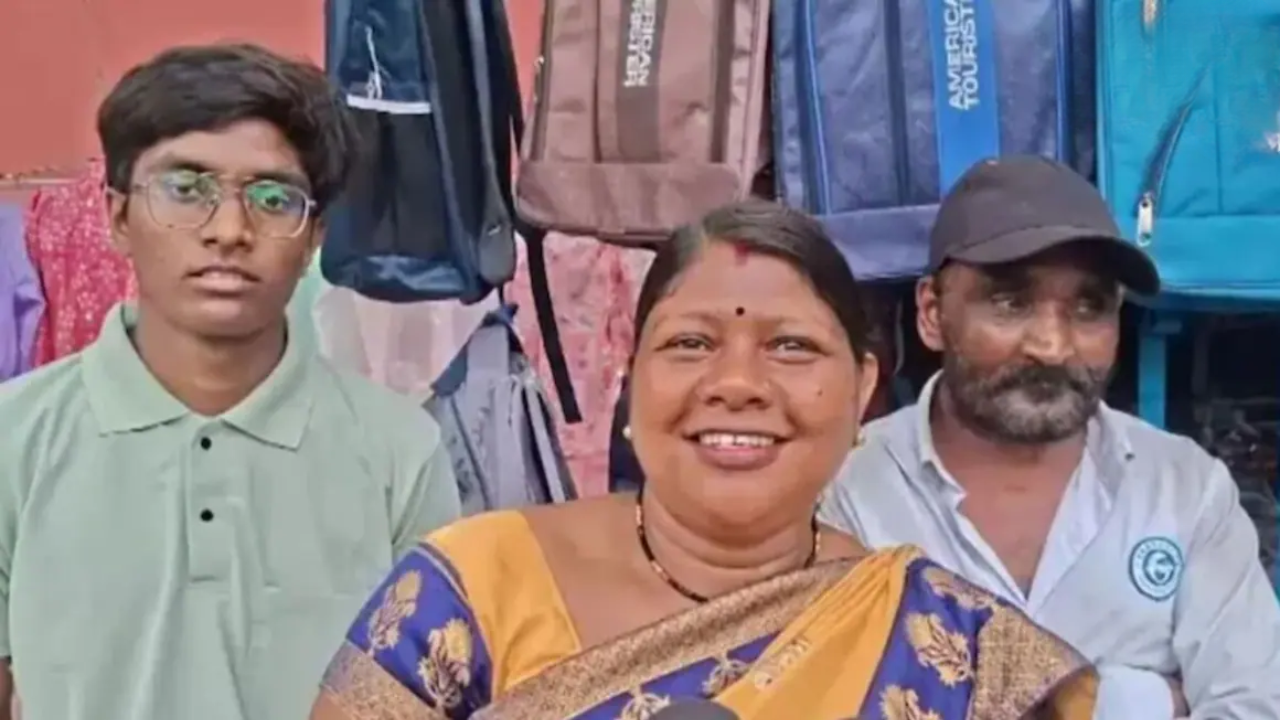 Roadside bag seller’s son cracks NEET, JEE Main and CUET in first attempt: Jabalpur’s Om Chouksey now dreams of becoming a doctor