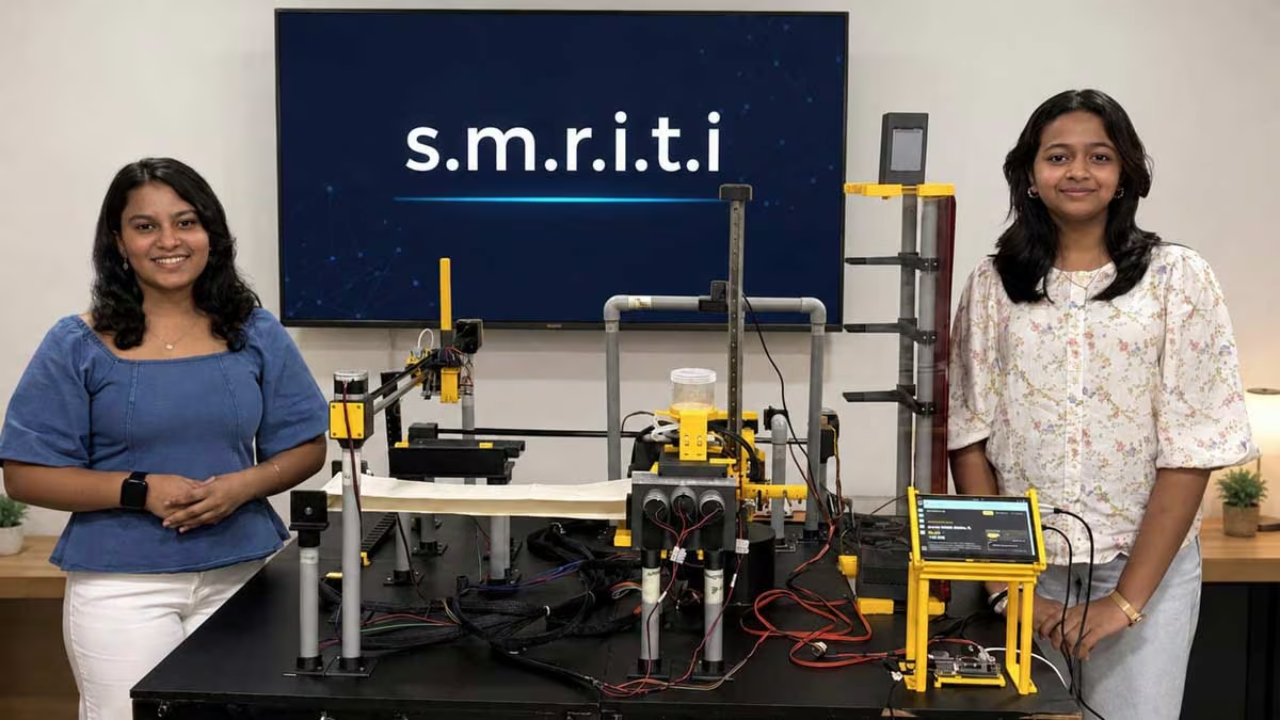 Two 14-year-old Kerala girls built a robot that cleans and digitises ancient palm-leaf manuscripts; after winning gold in India, they are heading to Puerto Rico
