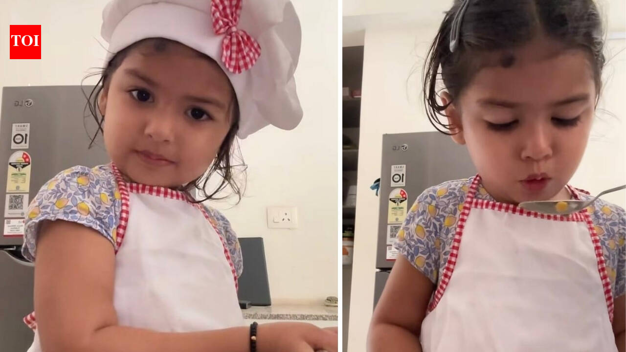 'World's best little chef': Little girl's dal dhokli recipe video wins hearts online