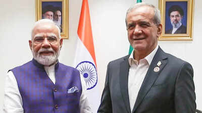 Iran president meets PM Modi, seeks help to end war | India News