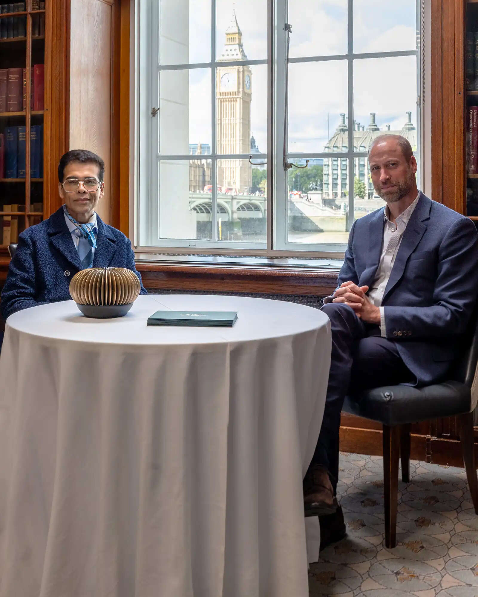 Karan Johar meets Prince William in London ahead of Earthshot Prize 2026 in Mumbai; duo discuss India's rain crisis, farmers under stress, environmental solutions, 15 finalists and £1 million prize for each winner |