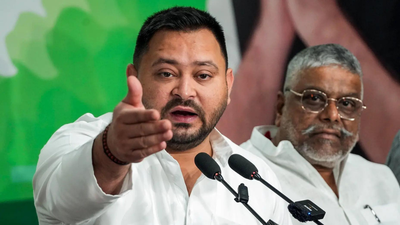 'Stepmotherly treatment': Tejashwi seeks 'national disaster' tag for Bihar floods, slams Centre's response | India News