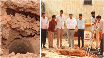Archaeological Survey Of India: ASI collects samples from well discovered after mosque demolition in Saharanpur | India News