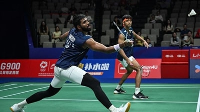 Chirag Shetty and Satwiksairaj Rankireddy come from behind to win the China Masters