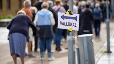 Sweden opposition holds narrow lead in tight election, projection shows as vote counting continues