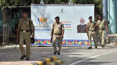 500 CCTV cameras, multilayered security: How Delhi is turning fortress for Brics Summit | India News