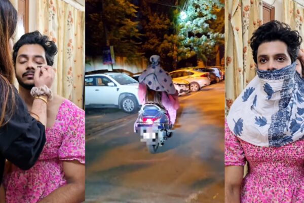 For two hours, a Delhi creator dressed as a woman and rode through Delhi at night; what happened next left him speechless: ‘It has become so disgusting for me’