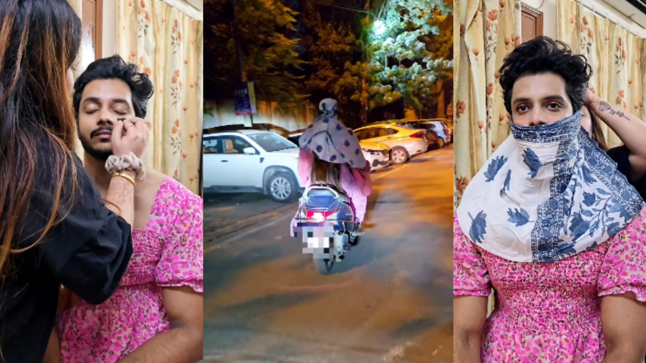 For two hours, a Delhi creator dressed as a woman and rode through Delhi at night; what happened next left him speechless: ‘It has become so disgusting for me’