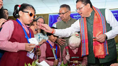 ‘They don't need just sympathy, but empowerment’: Dhami celebrates birthday with children with disabilities | India News