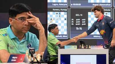 'That was a pity': Viswanathan Anand after losing on time to Magnus Carlsen, who lauds India's 'love for chess' | Chess News