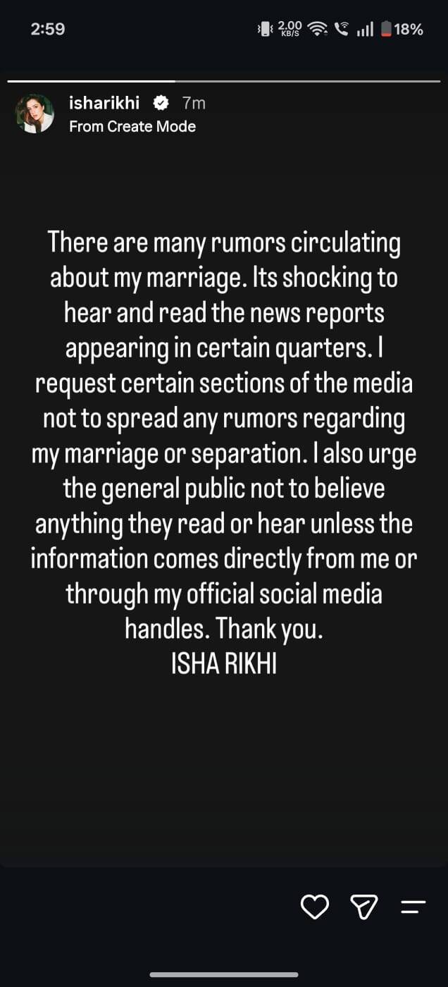 'It's shocking to hear': Isha Rikhi BREAKS silence on Badshah split |