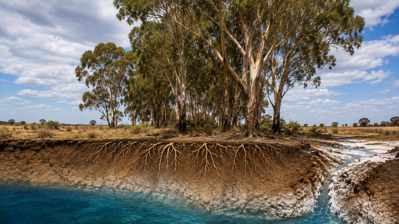 Australia planted eucalyptus trees to fight rising soil salinity; decades later scientists found the plantations were changing groundwater but not the soil nature | World News