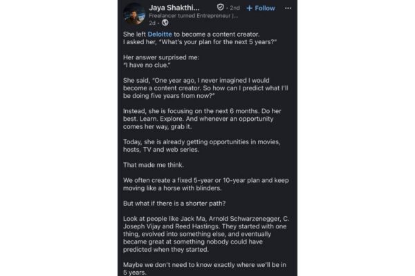 Woman quits ‘dream job’ at Deloitte to become content creator: ‘I have no clue’ about 5-year plan